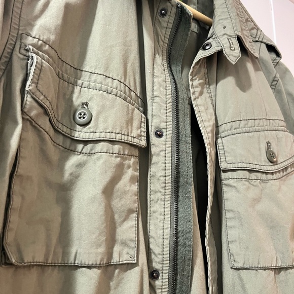 Timberland Khaki Military Field Jacket - Picture 3 of 11